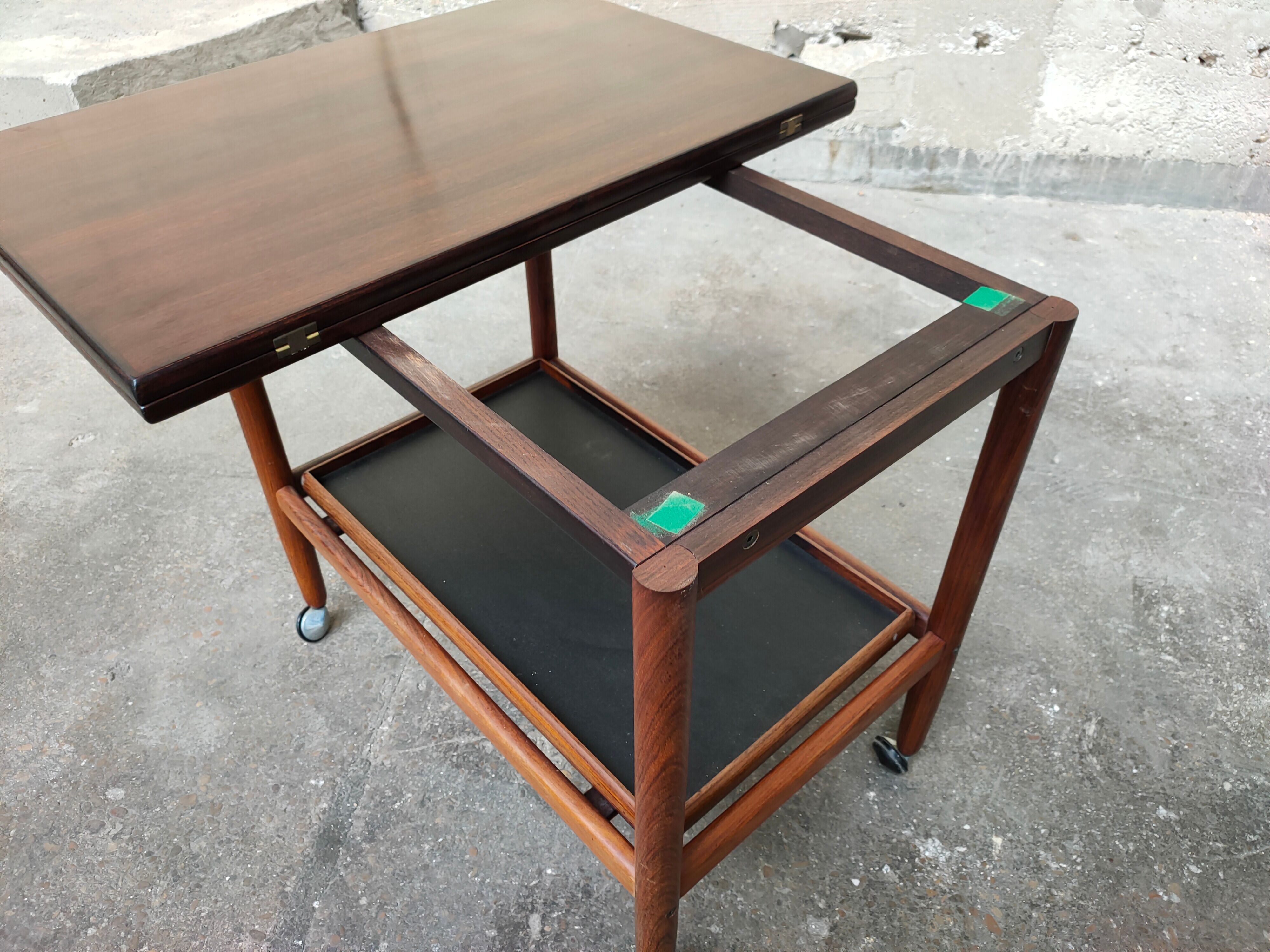 Scandinavian table modular in Rosewood Grete Jalk