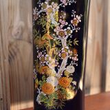 Vase japonais bleu cobalt