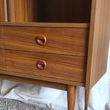 High Scandinavian style wooden buffet - 1960s/70s