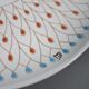 Hand-Painted Ceramic Plate by Mario De Biase for Cerasarda, 1970s