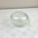 Glass sugar bowl made in Italy
