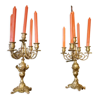 Chandeliers en bronze