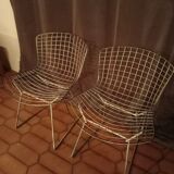 Pair of Harry Bertoia chairs, first edition 1950 Knoll
