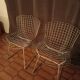 Pair of Harry Bertoia chairs, first edition 1950 Knoll