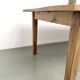 Very large farmhouse table in solid oak, 1950s – L300 cm