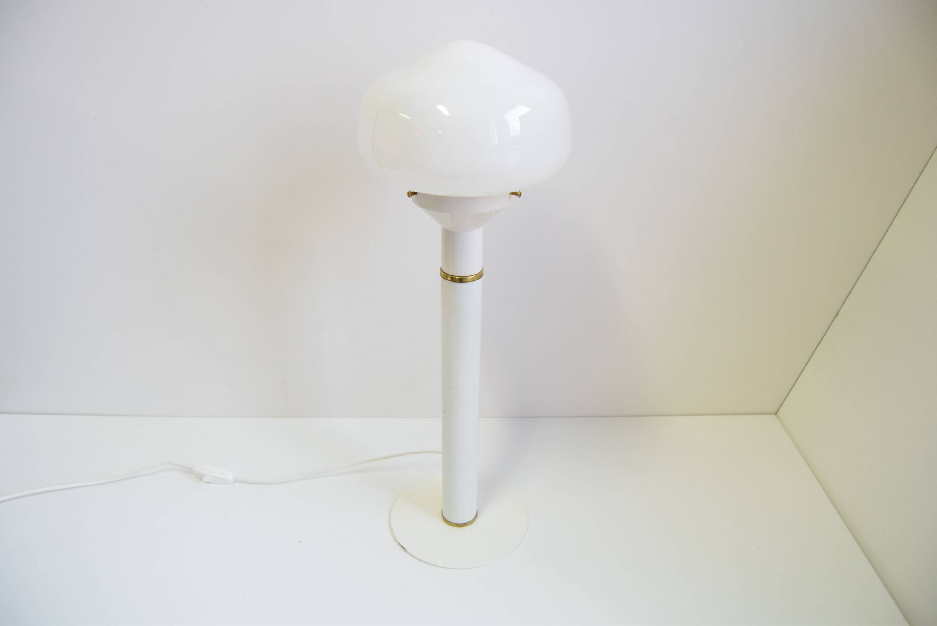 Designer vintage small floor lamp or table lamp, Czechoslovakia, 1970s.