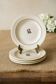 Antique ironstone plates from the coal mines