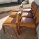 Set of six 1940s chairs