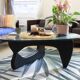 Table basse Isamu Noguchi  bois et verre