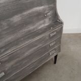 Secrétaire en frêne, design danois, années 1960, designer : Børge Mogensen, fabricant : Søborg Møbler