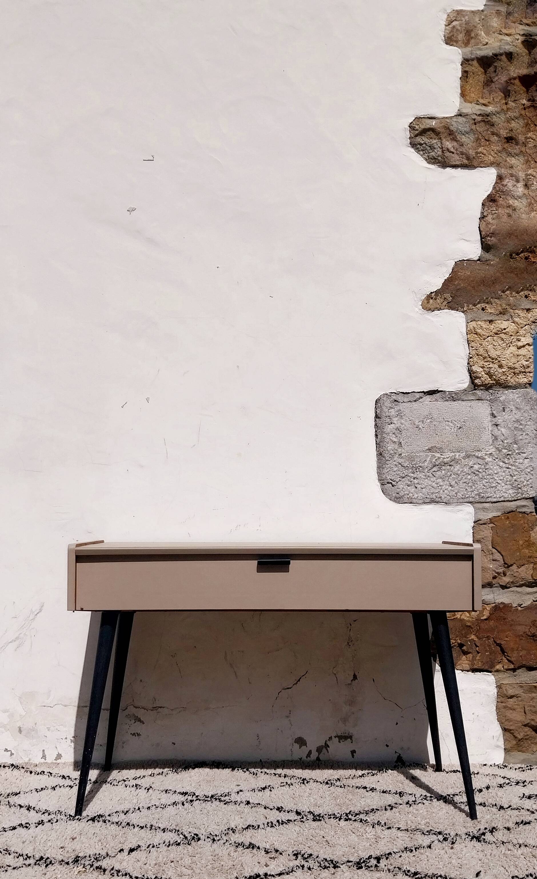 Meuble tricoteuse vintage, console, buffet