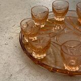 Art Deco liqueur service