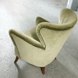 1/3 fauteuils Danois année 50 à Oreilles