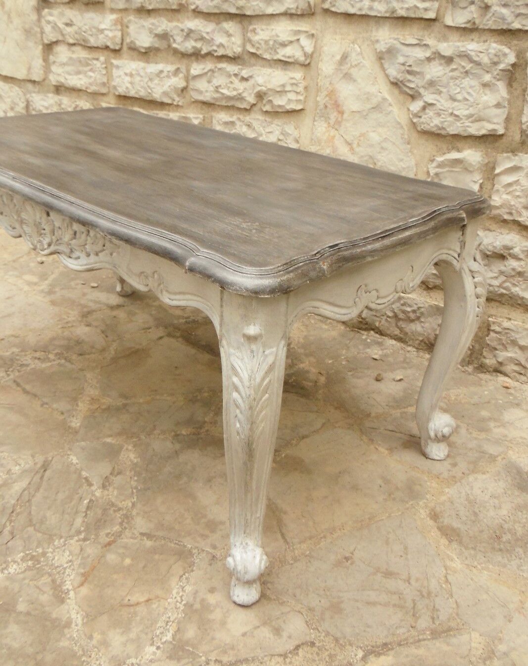 Skate table Skate Shabby chic style Louis XV