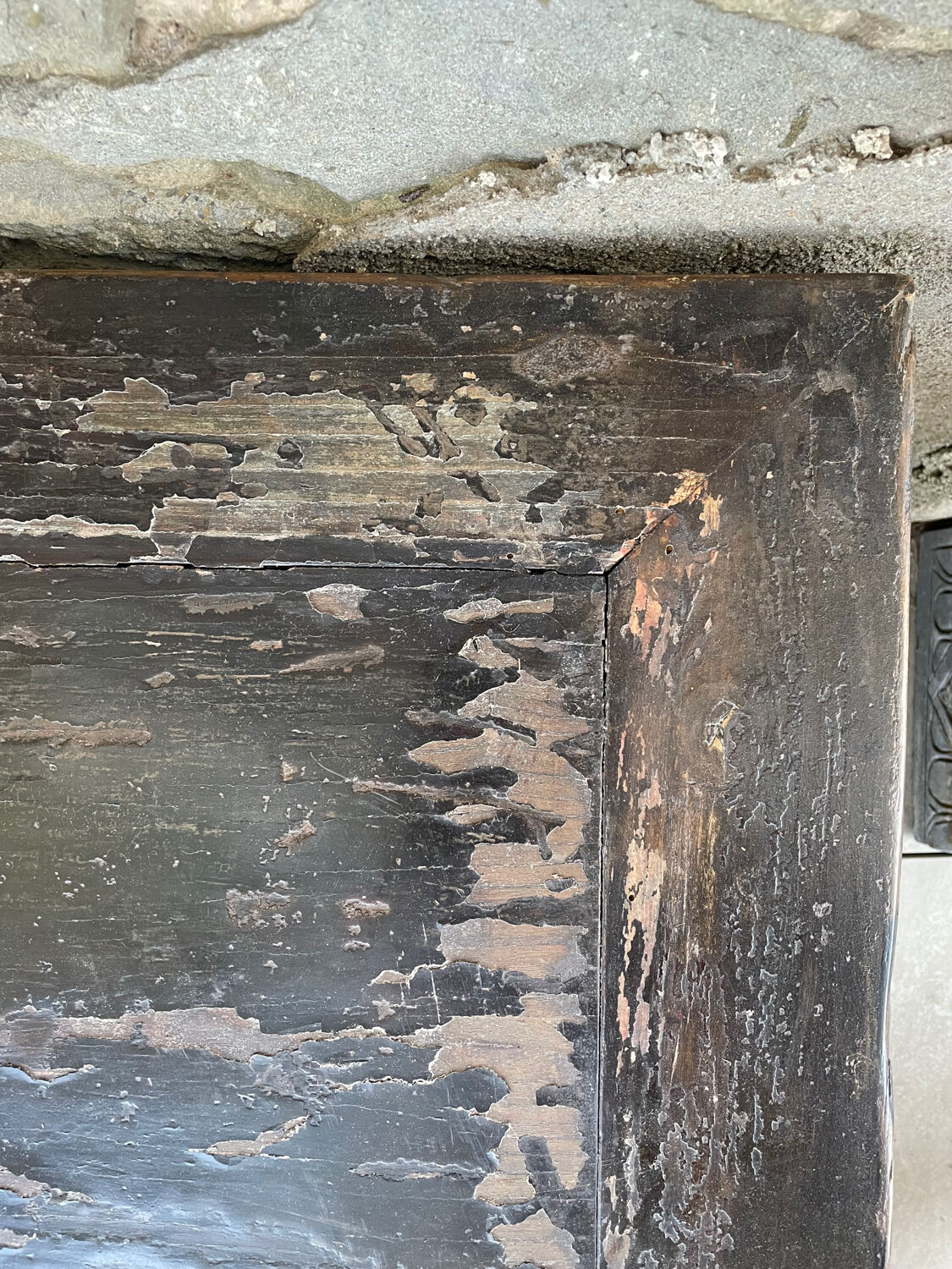 Asian coffee table from the late 18th century.