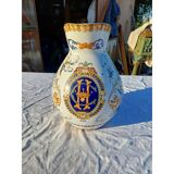 19th century Gien earthenware pitcher