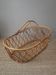 Rattan wicker bamboo basket vintage nacelle handcrafted Scandinavian bohemian boho decoration