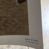 Nathan 1967 Educational School Poster Departure on Vacation