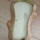 Vallauris catchall – Wood imitation enamel – Organic shape – 1950s–60s