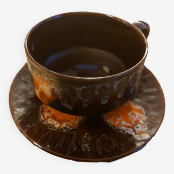 Vallauris cup with saucer