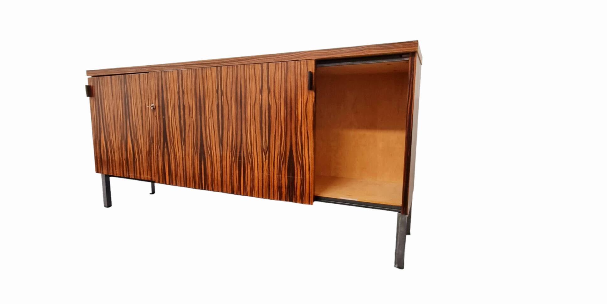 Florence Knoll style Modernist Makassar Sideboard from Voko Works Design, Germany, 1968
