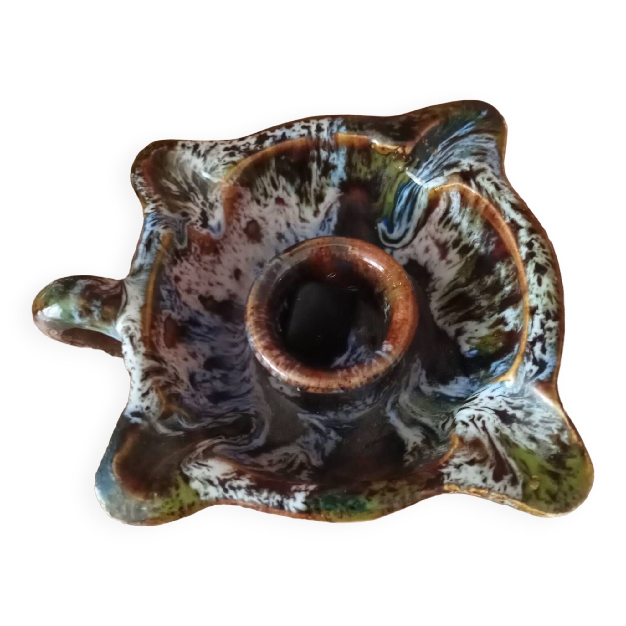 Ceramic candle holder