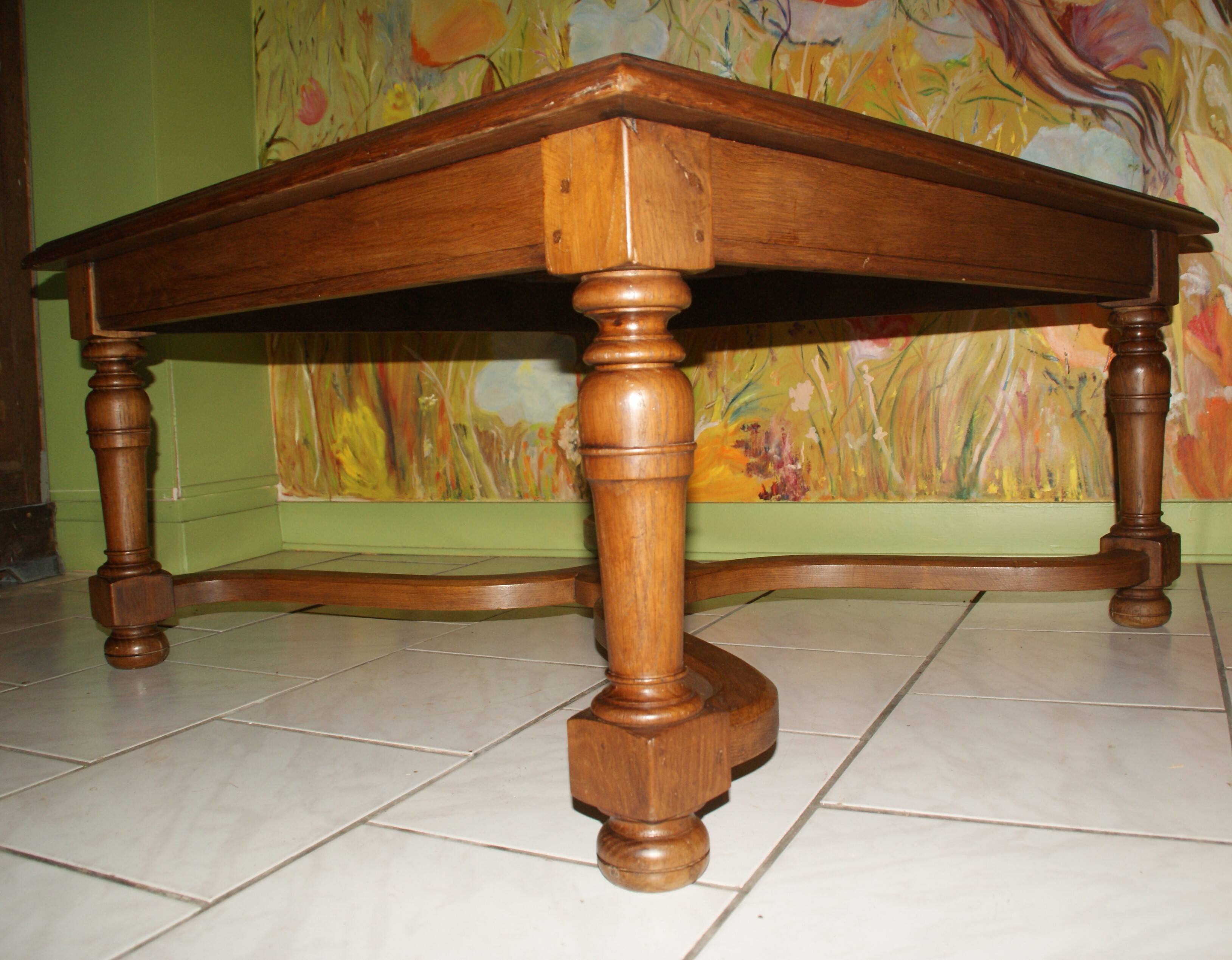 18th Century Versailles Parquet Coffee Table
