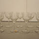 9 Old Stemmed Glasses – Cut Pattern – Villeroy Boch