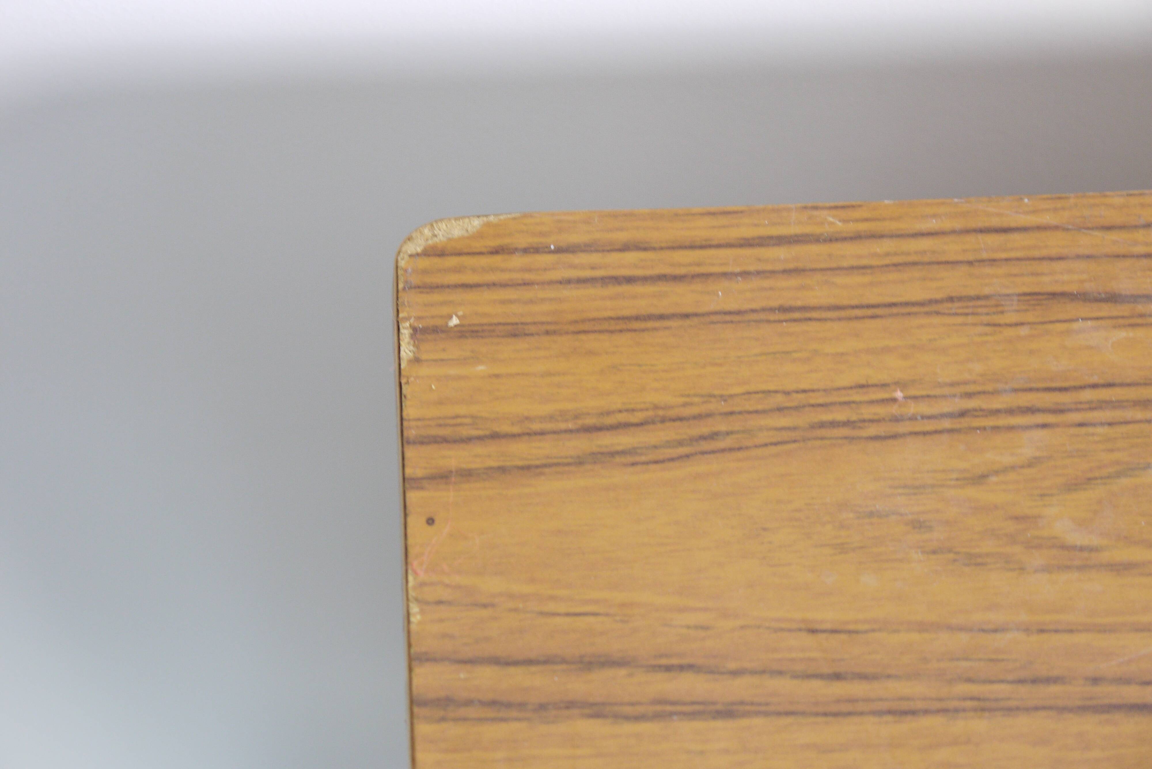 Desk vintage two subwoofers