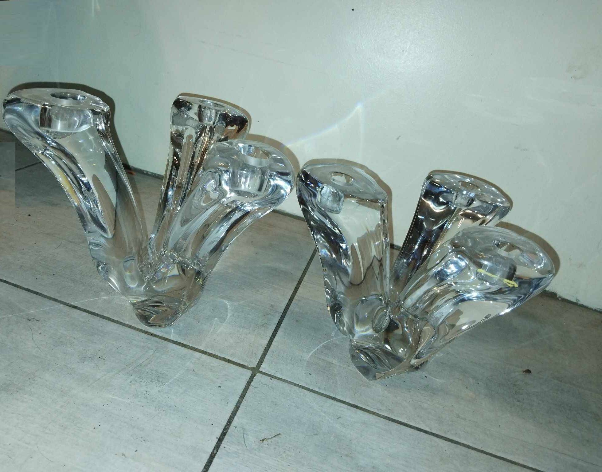 2 large crystal chandeliers from the 50s/60s.