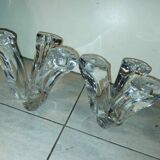 2 large crystal chandeliers from the 50s/60s.