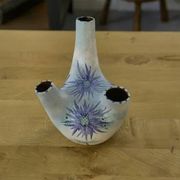 Ceramic vase by Marie-Madeleine Jolly, “Chardon” model, 1940s