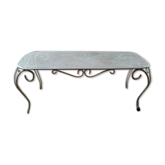 Table basse fer forger de jardin