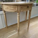 Console entree demi-lune