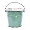 Vintage enameled bucket