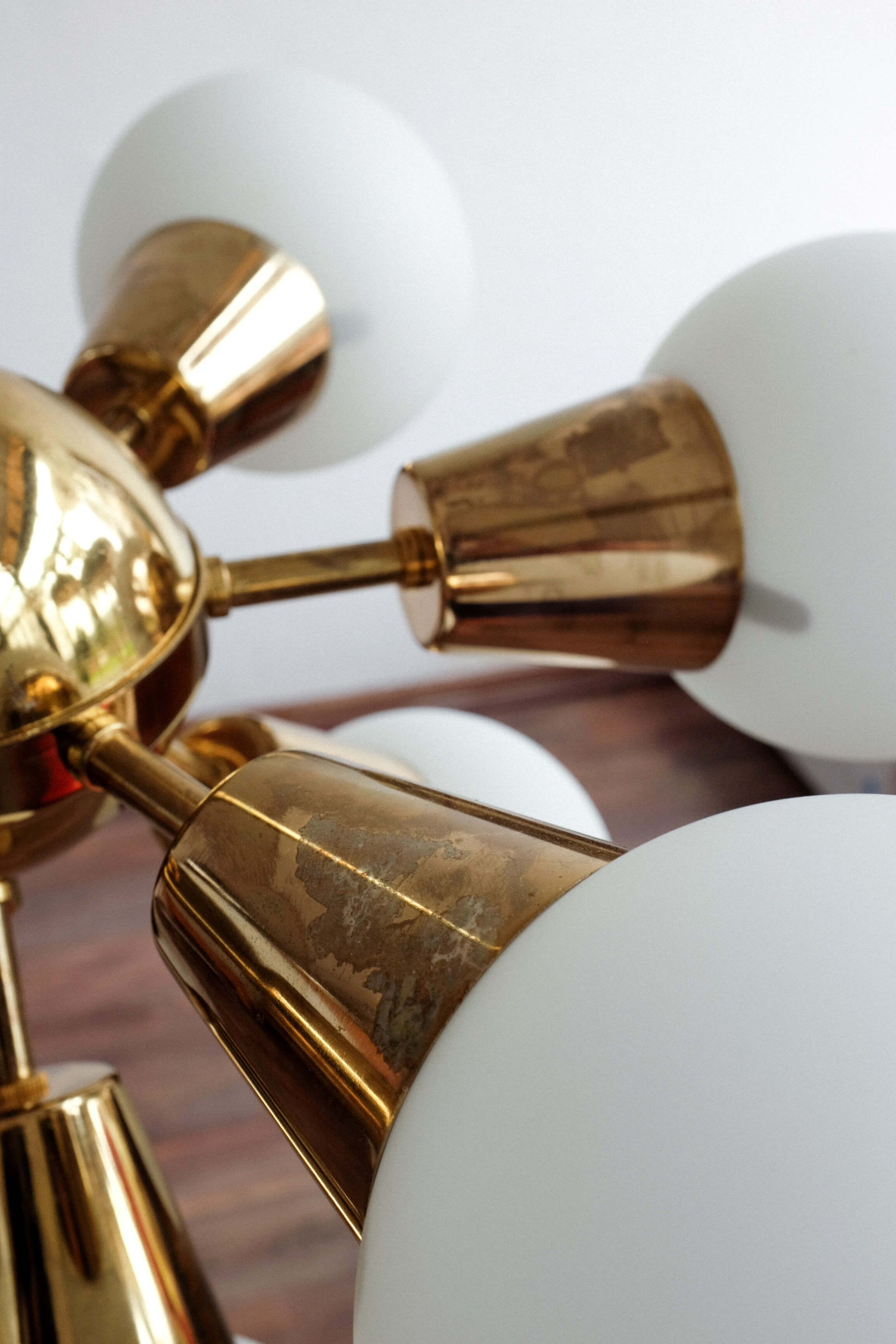 Vintage Czechoslovak Chandelier Sputnik by Kamenicky Senov, 1960s