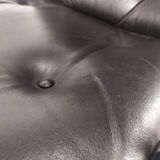 Eames leather lobby chair
