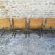 Four chairs Marcel Breuer cesca B32