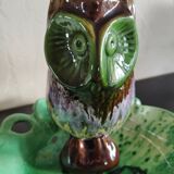 Ceramic owl pitcher from Vallauris