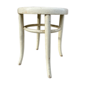 Tabouret de salon piano bois courbé