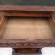 High Louis XIII writing desk in oak, 19th century.
