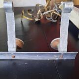 Aluminum wall coat rack