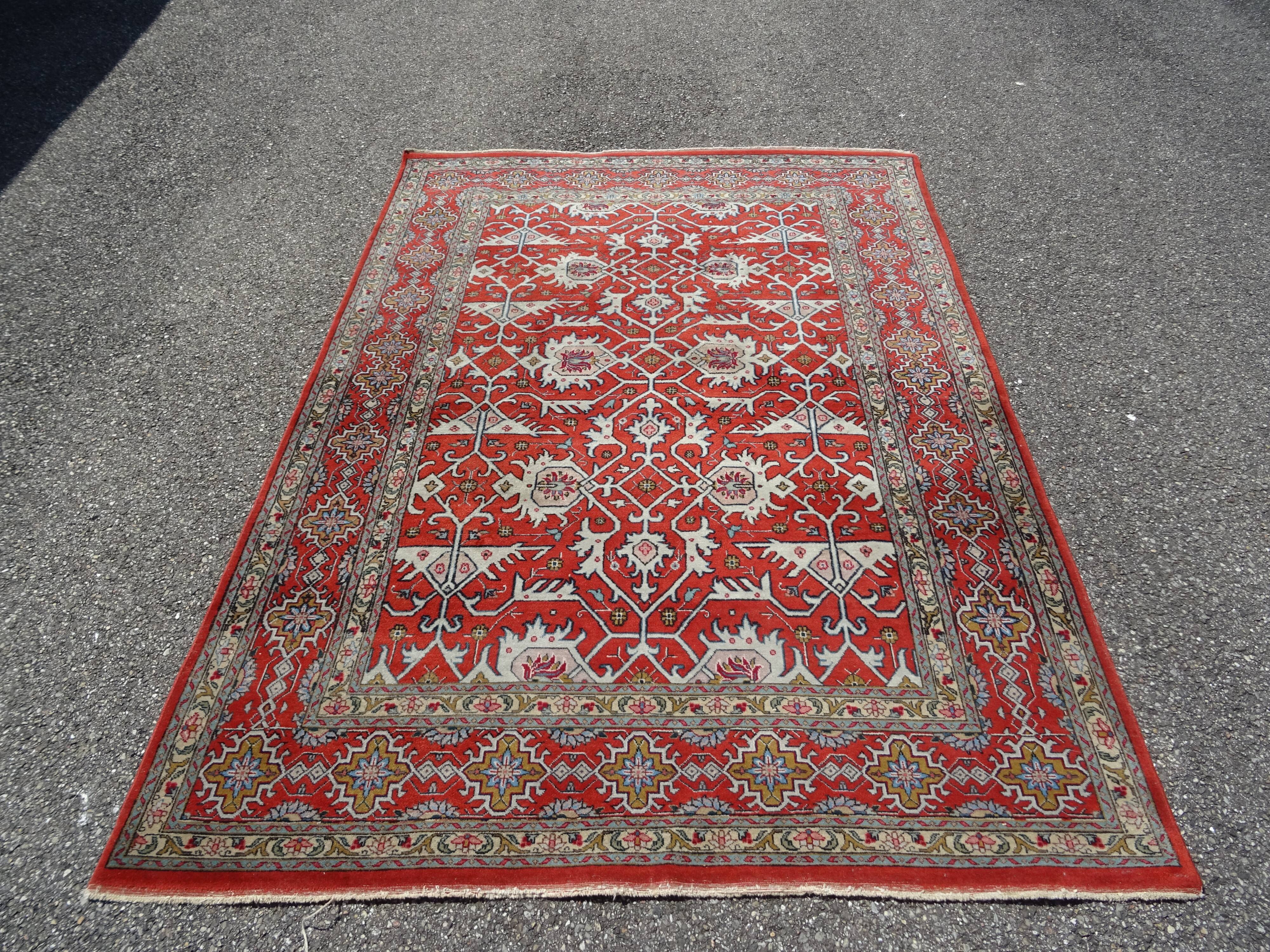 Oriental wool rug 238 x 165 cm