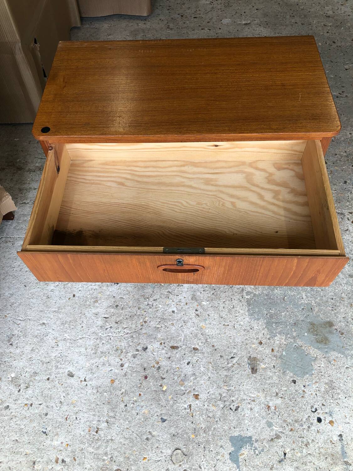 Scandinavian teak chest of drawers, Sweden, 1960