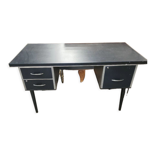 Bureau métallique des années 60/70 et sa chaise
