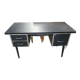 Metal desk of the 60s/70s and its chair