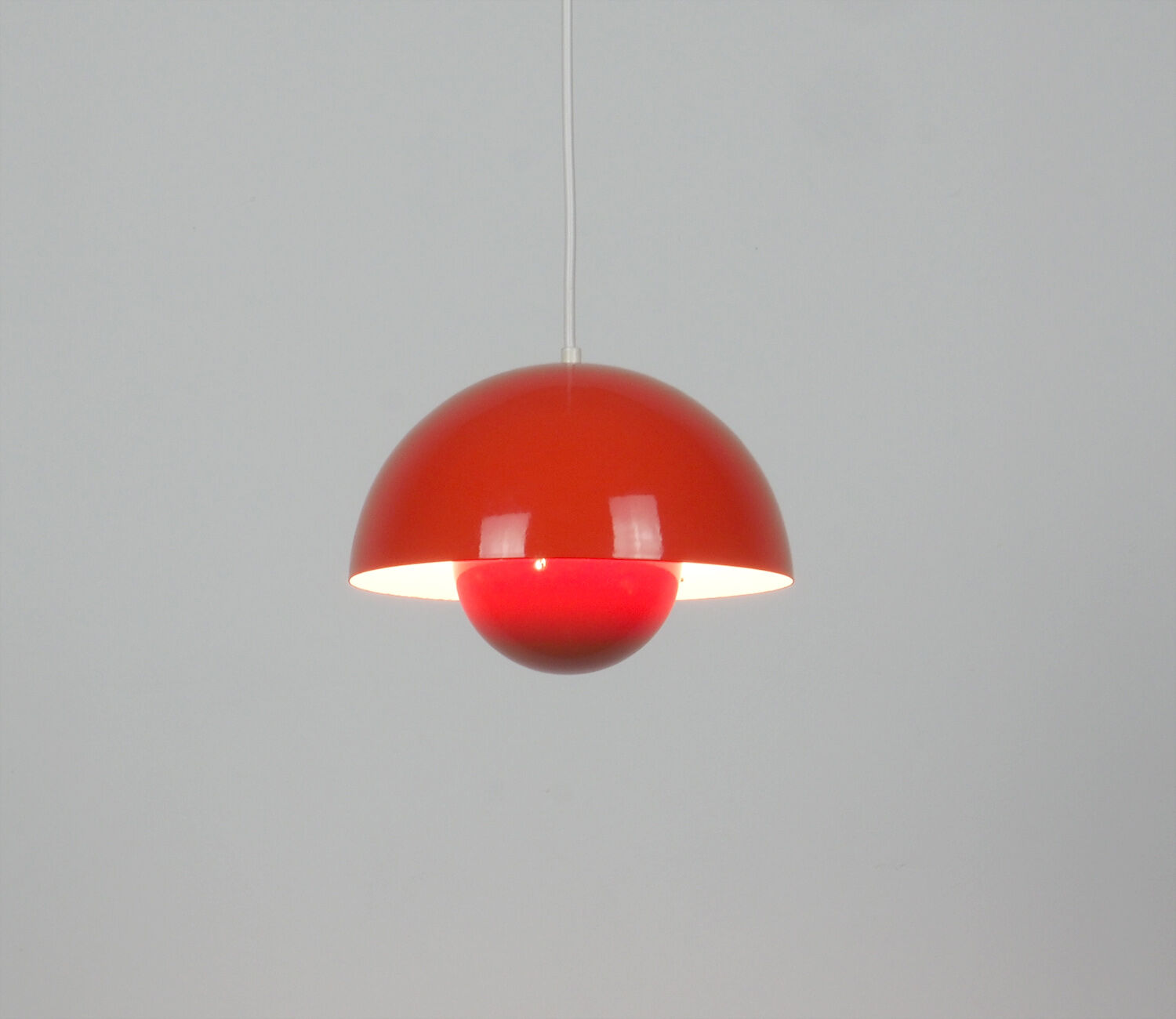 Flowerpot hanging lamp by Verner Panton for Louis Poulsen