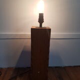 Wooden lamp foot