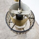 Dutch design metal hanging lamp 70s