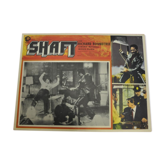 Displays movie Mexican "lobby card" Shaft Blaxploitation 70s